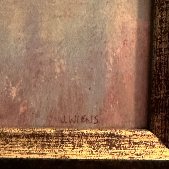 James J Wiens Autumn Fall Tree Framed Signed Nature Art - Picture 2 of 4